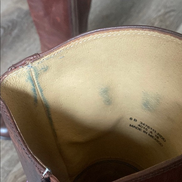 FRYE Melissa Riding Boot in Bergundy - Picture 4 of 4